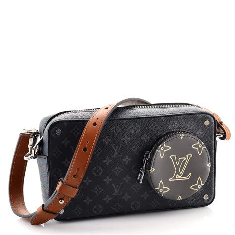 volga on strap lv|Louis Vuitton Volga On Strap Bag Monogram Eclipse Canvas .